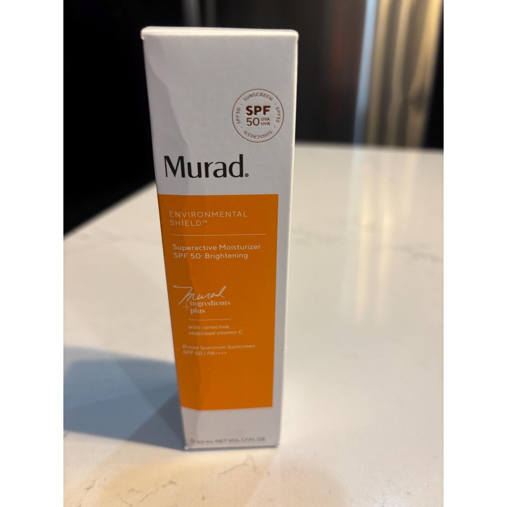 Murad Environmental Shield Superactive Moisturizer SPF 50 Brightening NIB